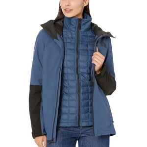 North Face NF0A4R18MPF Women's ThermoBall Eco Snow Triclimate Jacket Shell only